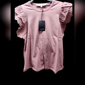 Gorgeous NWT Nordstrom Joe's Blush Blouse, Small